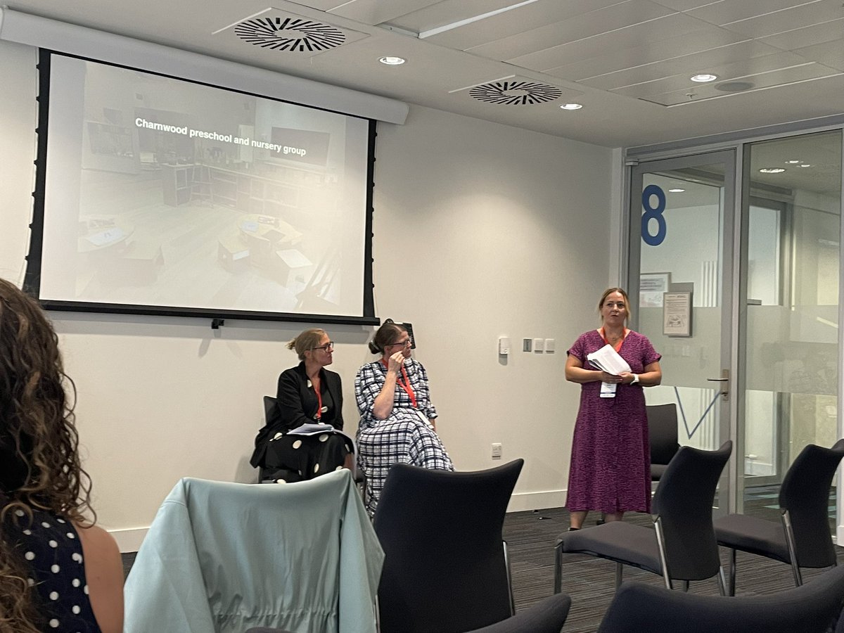 PGResearchBase's tweet image. Presenting research on Implementing the EYFS reforms during the pandemic. Well done team 🙌🏼 #EECERA2022 #EYFS #EYFSreforms