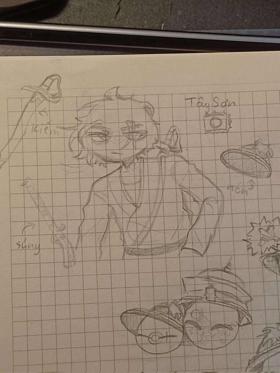 Jean_frog_'s tweet image. Tây Sơn(家西山) #countryhumans #countryhumansvietnam #tragi #history