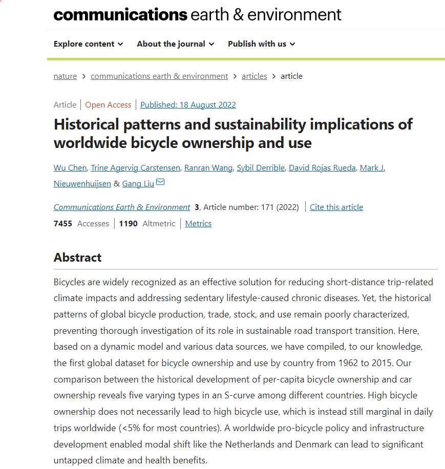_dmoser's tweet photo. @modacitylife On top of the massive untapped climate benefits,🚲cycling provides significant health benefits: 

People who cycle to work have a 45% lower risk of developing cancer, and a 46% lower risk of cardiovascular disease.

Link to full study ➡️https://t.co/XHgrtd8iYQ

📸@cycling_embassy https://t.co/fVX4pZNvmY