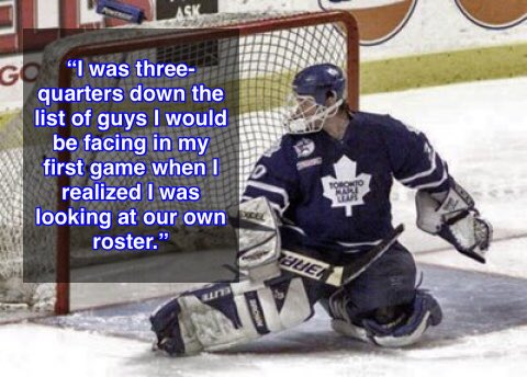 hockeyfights's tweet photo. Quotes from History:
Goalies, man. Glenn Healy with the honesty about nerves
#HFquotes #NHL #Hockey https://t.co/8wjrvp6EYp