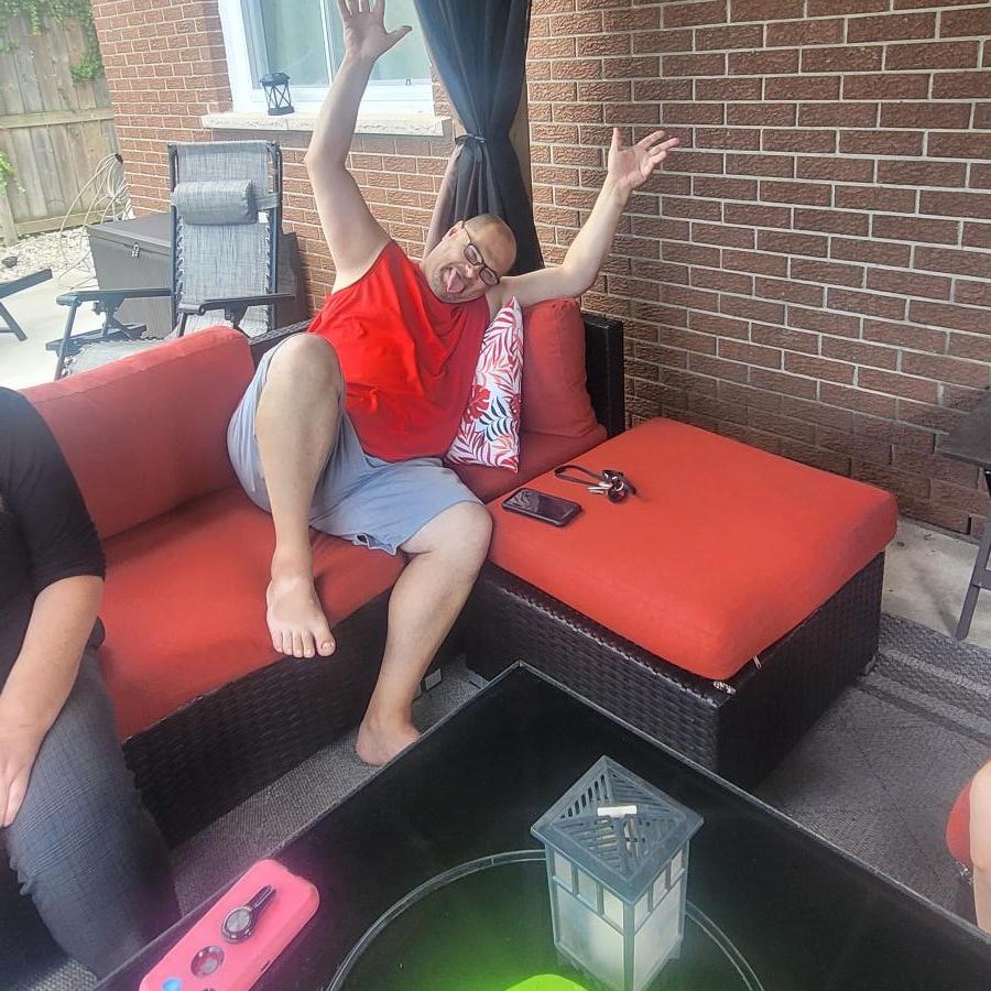 PCL_KW's tweet photo. Thank you Michelle V. for hosting an end-of-summer pool and pizza party at her home for our friends in SIL and the day program.  Ler Ler was super excited to show everybody her swimming skills that she has been working on during her recent lessons at the Waterloo Rec Center. https://t.co/ddOZeJuat0