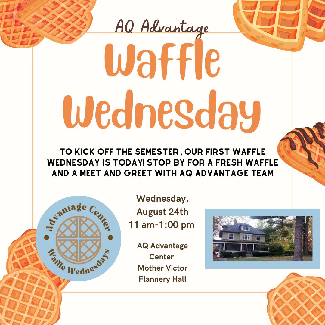 aq_advantage's tweet photo. #WaffleWednesday today!! https://t.co/fMd4jldMfz
