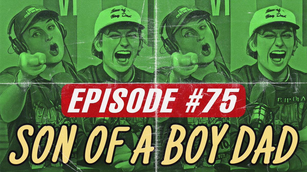 🚨 Son of a Boy Dad: Ep. #75 - GO DRAGONS! (w/ @rone & @lilsasquatch66) 🚨 Apple: podcasts.apple.com/us/podcast/son… Spotify: open.spotify.com/episode/3zzIld… YOUTUBE: youtu.be/DuI7d7Rg7jQ