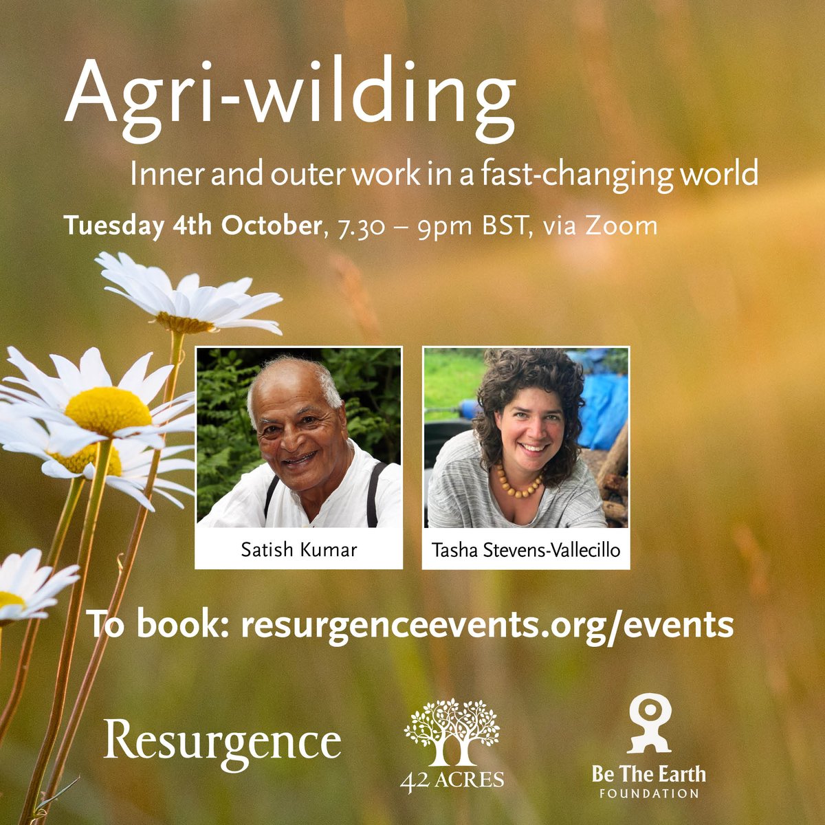 Resurgence_mag's tweet image. Newsletter: Practices to help us #change the #world &amp;gt; conta.cc/3QD01YL

Traditionally, now would be the occasion to begin preparing for Autumn and Winter, so we wanted to share with you the bounty of plenty that Resurgence Events has in store for you in the coming months.
