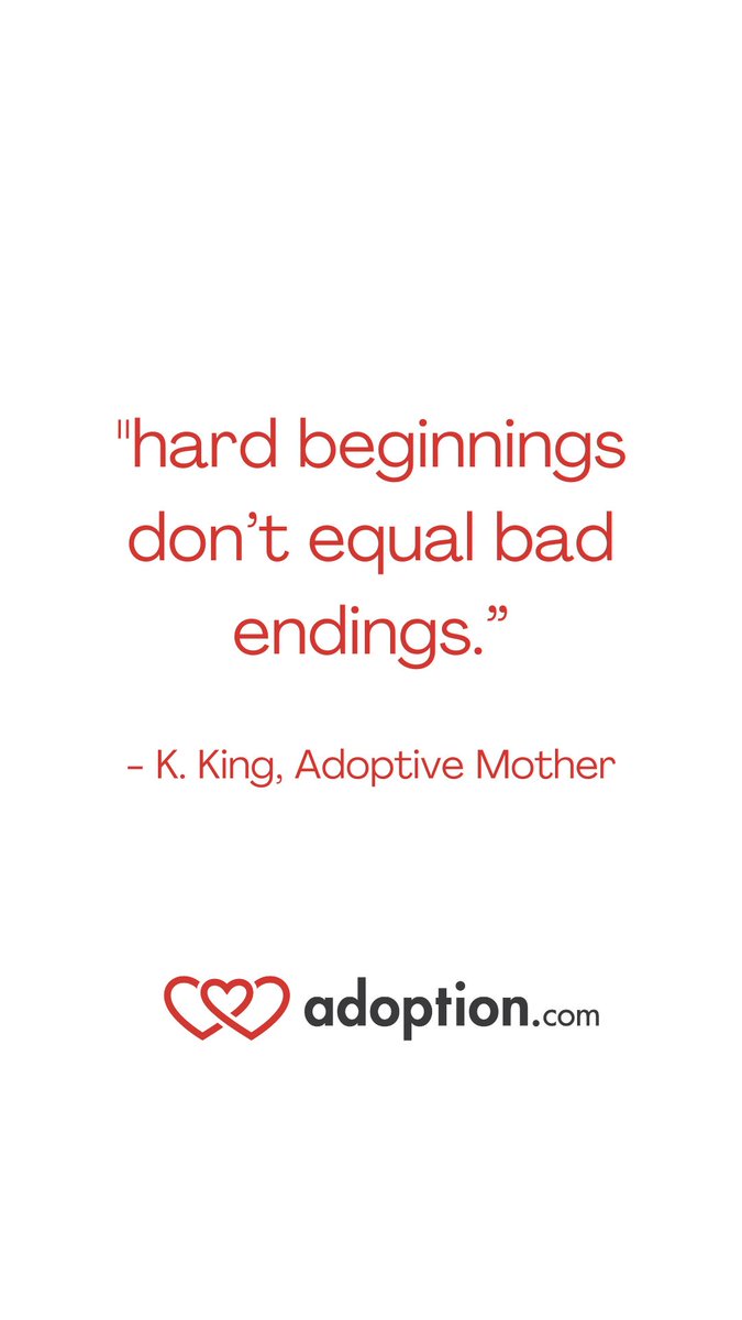 Karla King is a passionate open adoption advocate, adoptive mom, foster mom, wife, reader, avid creator of food, stay-at-home mom, and Christian.

adoption.com/hard-decisions…

#adoption #adoptiveparent #adoptivemother #motherhood