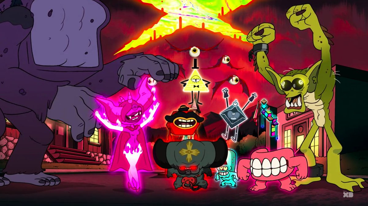 todayonscreen's tweet image. Today, August 24, is the start of Weirdmageddon, an apocalyptic interdimensional event one billion years prophesised (Gravity Falls, 2014, @_AlexHirsch)