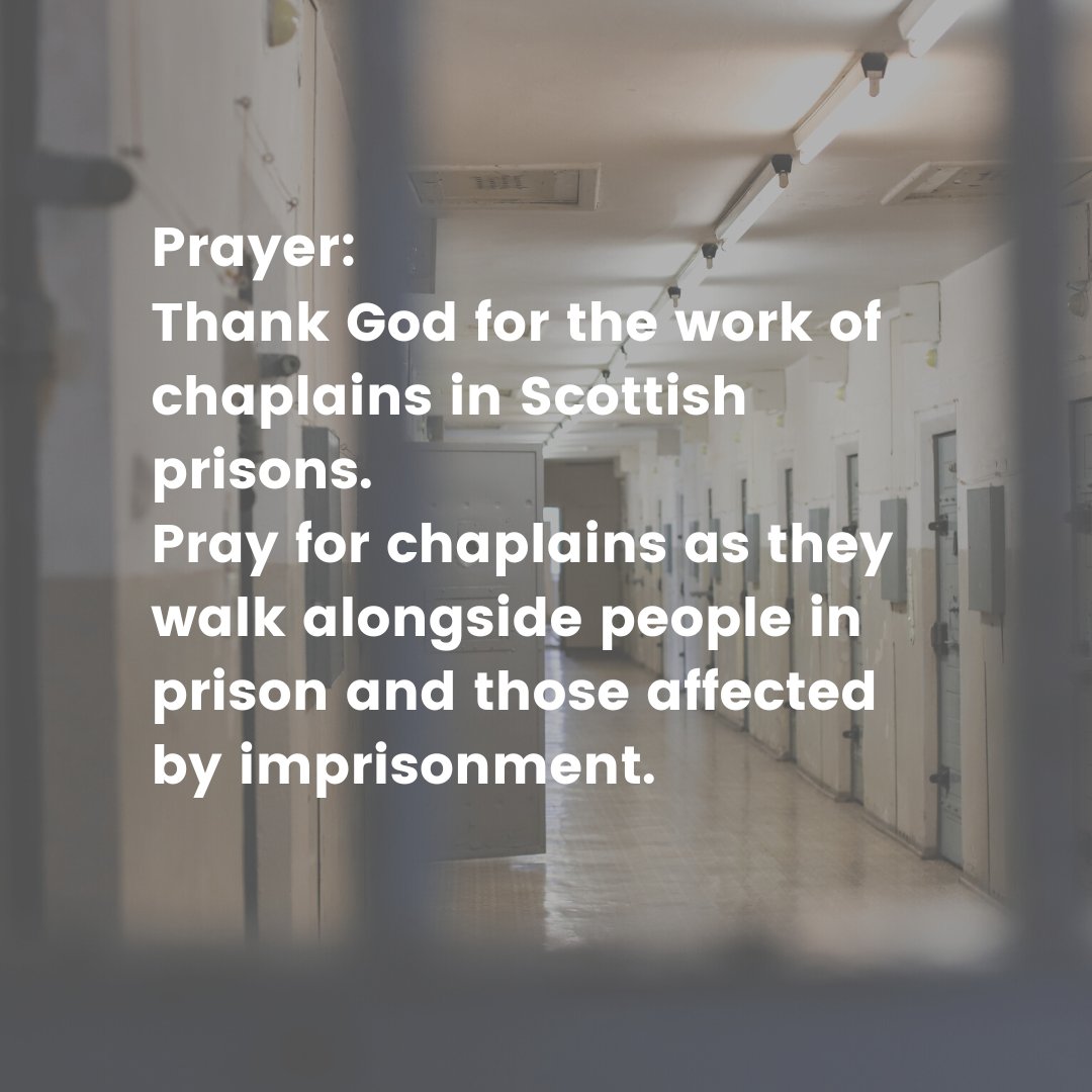Join us in praying for chaplains this week; ask that God would give them strength and energy to care for those who may have complex needs. Thank God for the work they do and the love and care they offer to those around them.