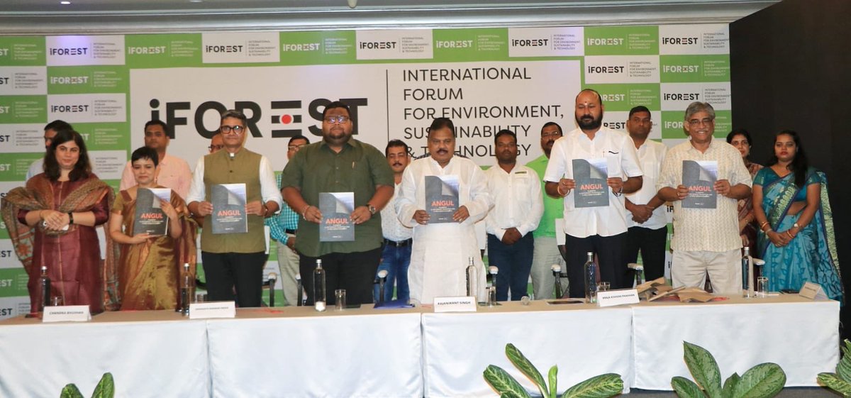 sresthab's tweet photo. We @iForestGlobal released our report on #JustTransition in Angul, the district which will be the eye of #EnergyTransition &amp; green industrial devnt to address #ClimateCrisis .Attended by DySpeaker, administration, union MLAs, CMD of MCL, NTPC, CSOs, true spirit of a dialogue https://t.co/2KxlBeIF9O