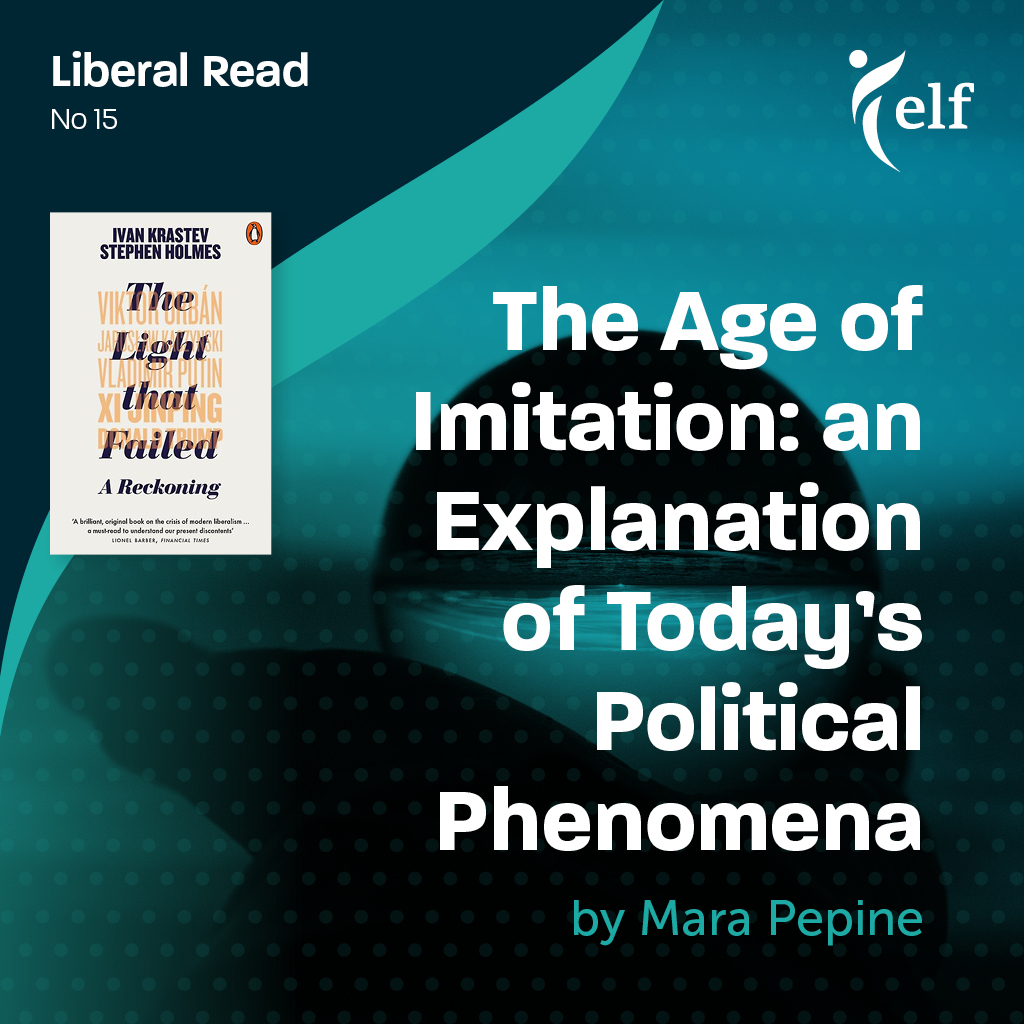 EurLiberalForum's tweet photo. ๐ โThe Light That Failed: A Reckoningโ by Ivan Krastev & Stephen Holmes seeks to explain how #liberalism became a victim, not the victor as it was declared post-#ColdWar.
๐ Listen or read the review by Mara Pepine in #LiberalRead No. 15: https://t.co/MOL2gyLCCA
#SummerWithELF https://t.co/voevXwSAGH