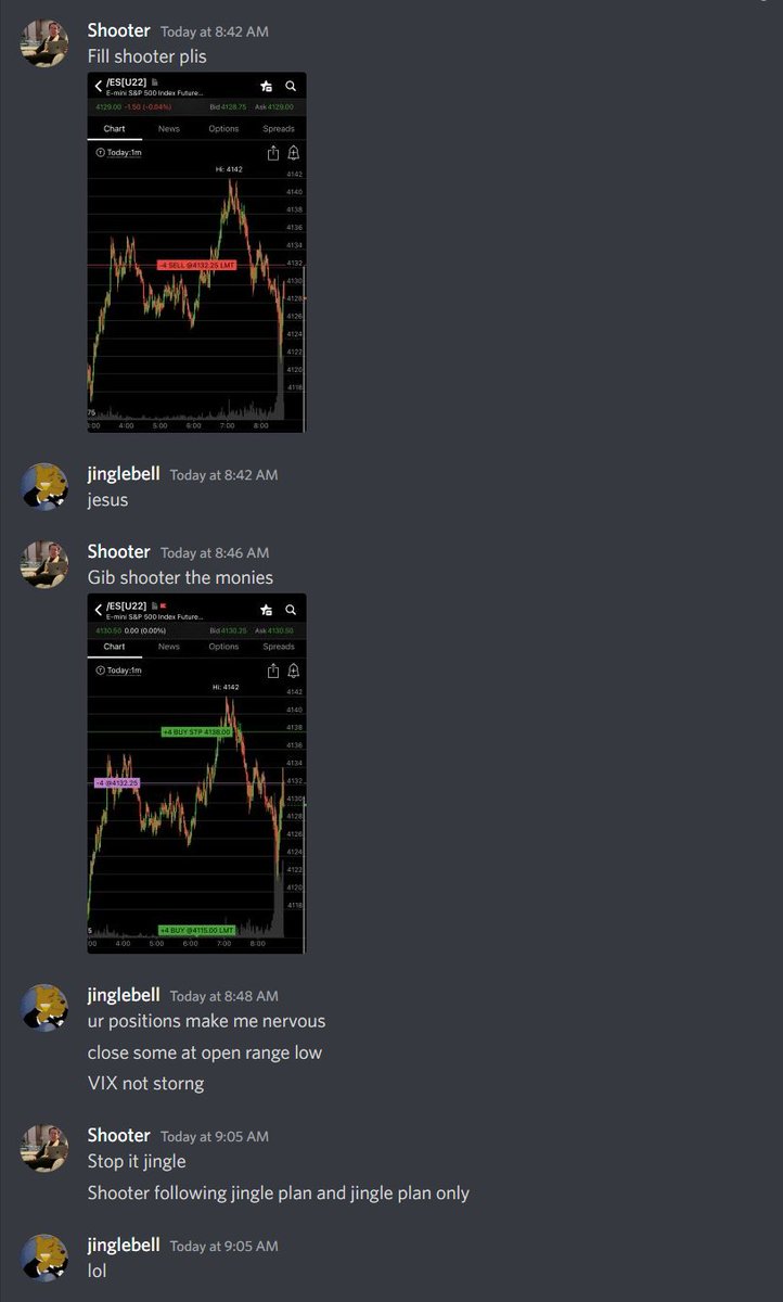 ultimatejingle's tweet photo. jesus

shooter sees underline level number in plan and puts on size and then tells jingles to fuck off as he only follow the plan. real trader shoomter https://t.co/LFY8PZoh9x