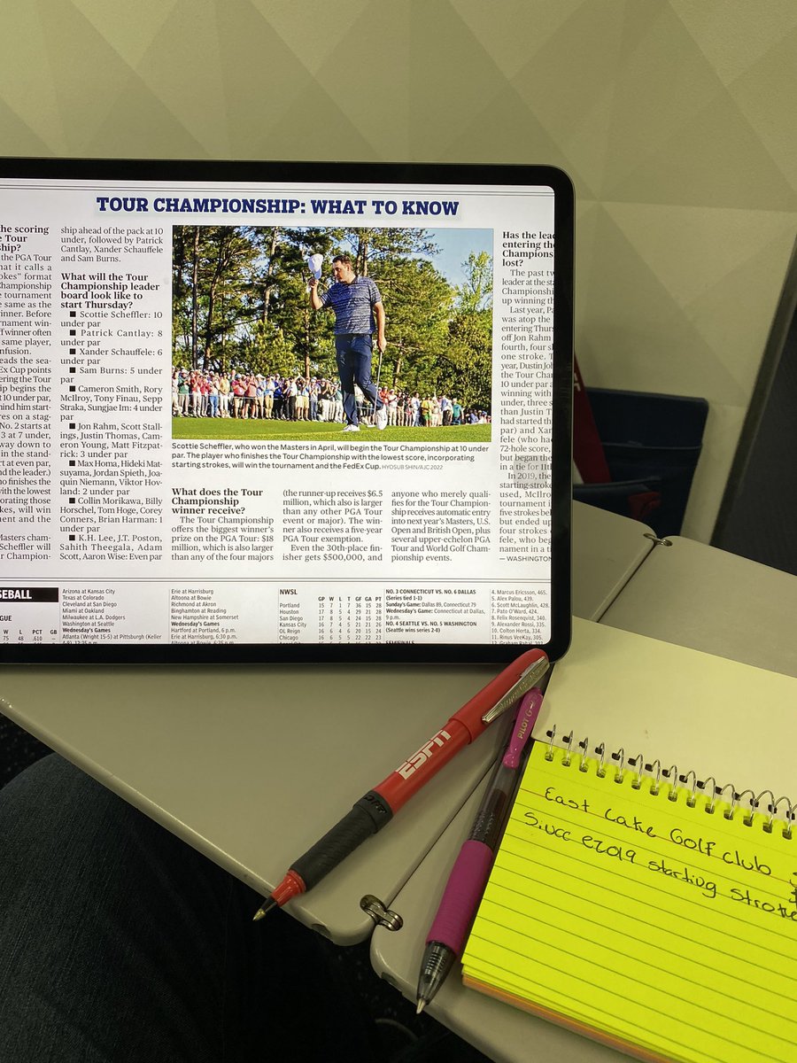 espnsutcliffe's tweet photo. On my way way to the @playofffinale ✈️
Very grateful to work with @PGATOUR #PGATourLive @PGATOURLIVE #EspnPlus #LiveInEnglish https://t.co/WDH7gcBQ3L