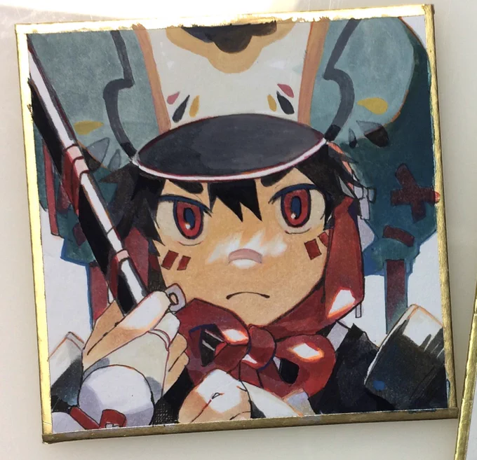 前描いたの地味にリメイクでもあったのをリメイク前発掘して思い出した 