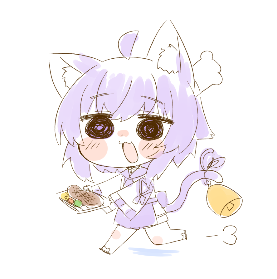猫又おかゆ 「」|ねこやまのイラスト