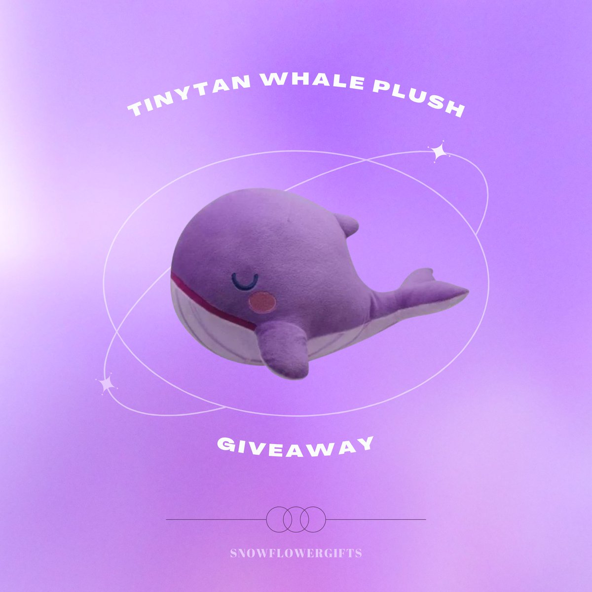 snowflowergifts's tweet photo. 「 Tinytan Whale Plush Giveaway 」

╰─ 1 winner | worldwide

› rt + like◦
› ends sept 7th ⊹

— followers only https://t.co/Erptg6pHvQ