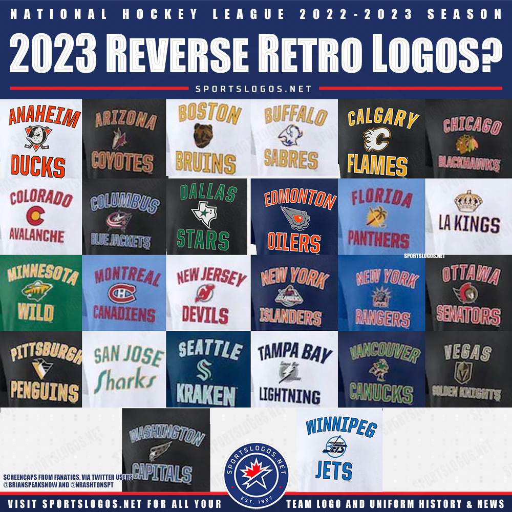Chris Creamer  SportsLogos.Net on X: Looks like they're adding more and  more as the day goes on as #NHL #ReverseRetro caps and toques have entered  the chat. Shop here:   /