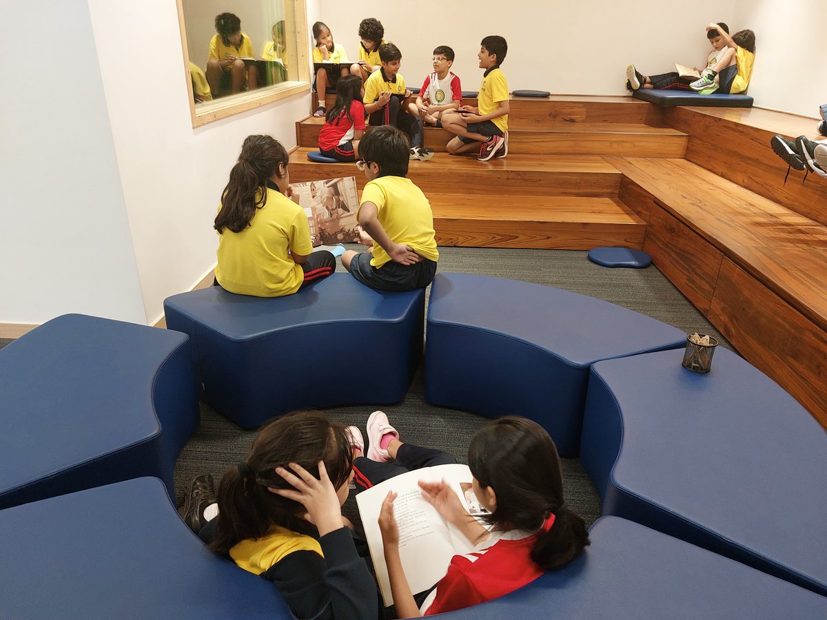 pinder03's tweet photo. Students enjoyed delving deeper into #author Chris Van Allsburg's writing style and work #buddyreading #authorscraft #engagedlearner @oismumbai @ois_primary https://t.co/x9bzl61e1d
