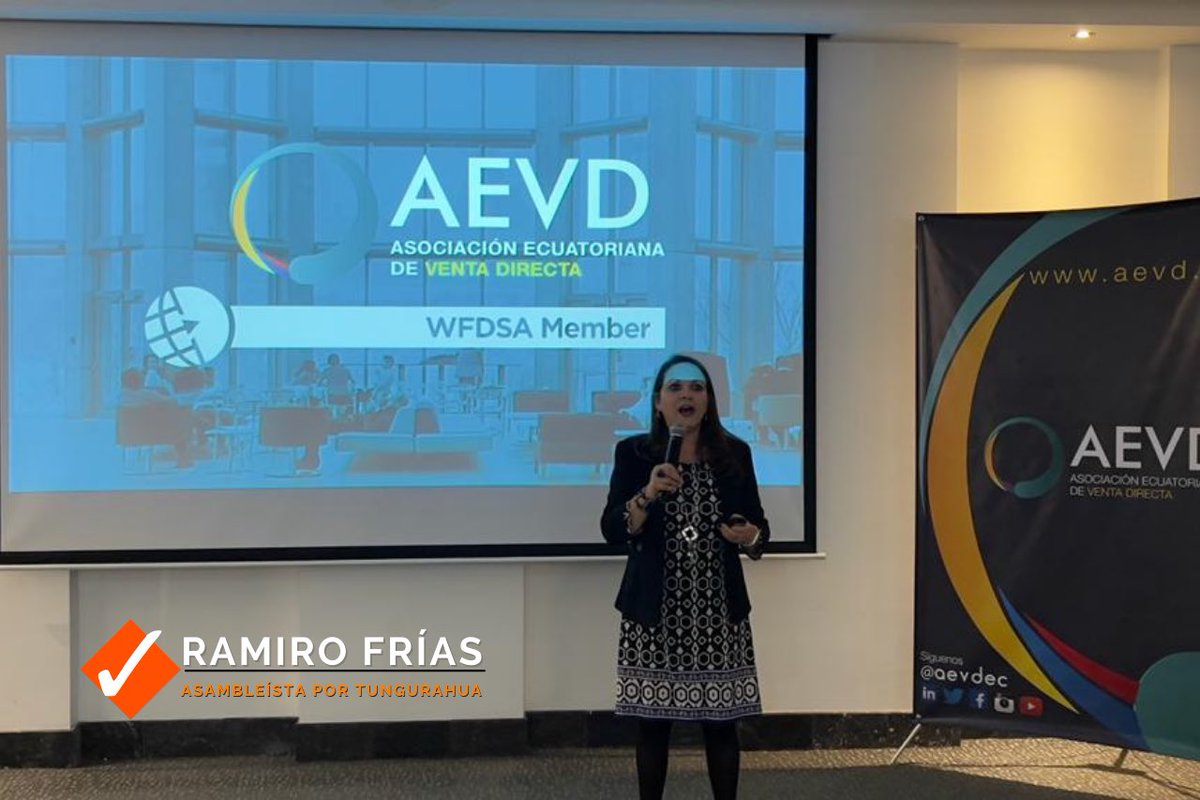 RamiroFriasB's tweet photo. 📌 Agradezco la gentil invitación de la Asociación Ecuatoriana de Venta Directa #AEVD, al desayuno-taller, para dar a conocer la Venta Directa, un sector que se ha convertido en un motor que dinamiza la economía del país y del mundo. https://t.co/4kzGfJjKcf