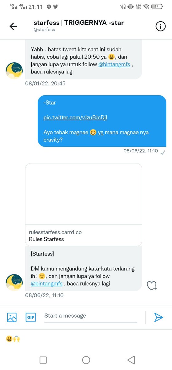 fluoxetine02's tweet photo. @starfess Min aku udah dapet follback dari lama tapi keunfoll https://t.co/Ze8VHj0t4t