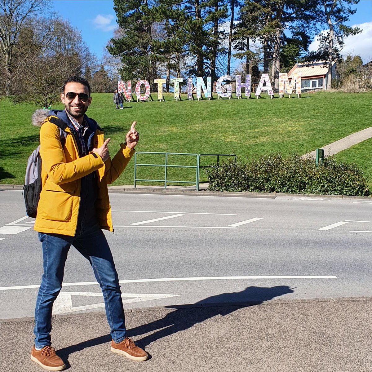 SCENT31190797's tweet photo. Waseem El Sayed during his secondment at the University of Nottingham. Cannot stop emphasizing how fruitful and fun those collaborations are! https://t.co/fsK9rmarT5