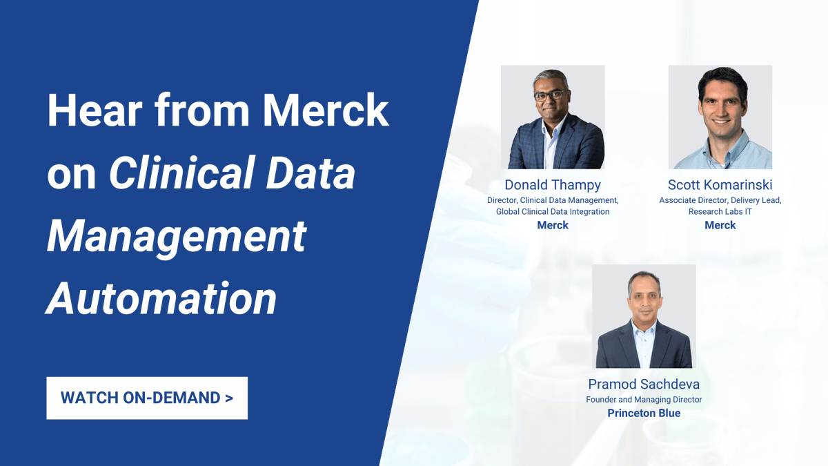 princetonblue's tweet photo. Watch Merck share its #automation journey around managing change in Clinical Data Management with #Appian and Princeton Blue. 
#lifesciences #processautomation
https://t.co/t7cSXa4IXe https://t.co/hacm7IFw3v