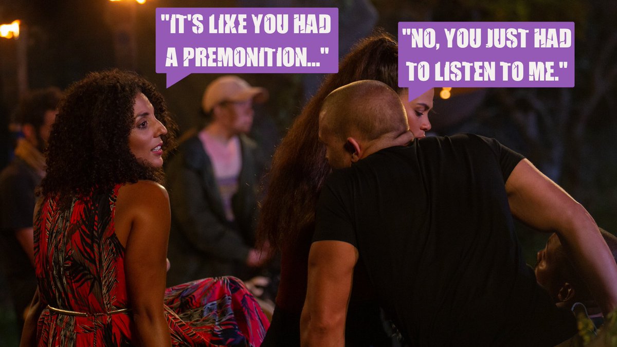 The best "I told you so" in #SurvivorSA 🔥🪨🌊 history.