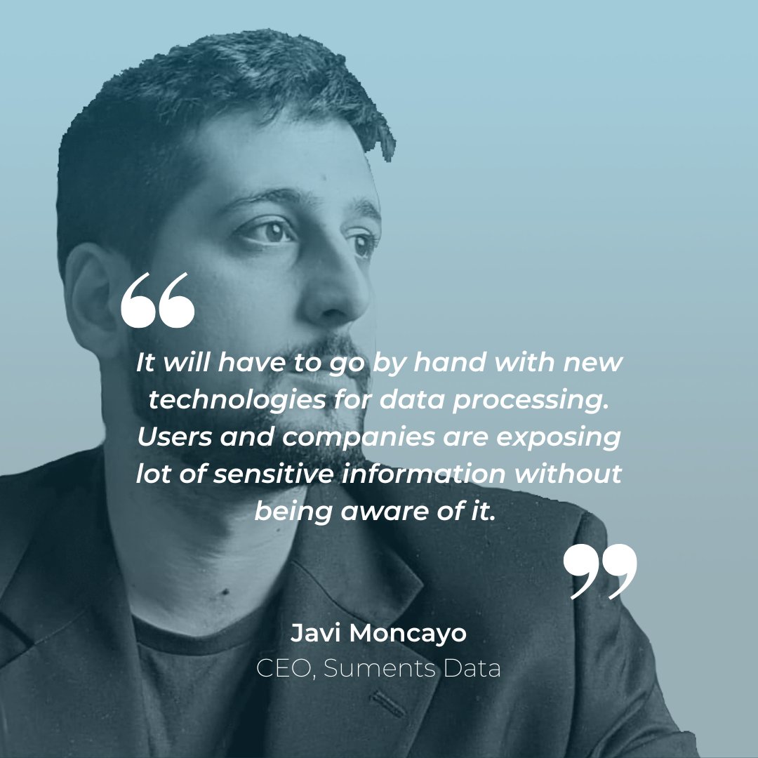 Glegaltechhub's tweet photo. ๐ฃ Javi Moncayo, CEO of @suments emphasises that legaltech will have to go hand in hand with new technologies for data processing to protect a lot of sensitive information being exposed by users and companies.
What do you think?
#GLTHpartners #Future #Legaltech https://t.co/QowmSivHCS