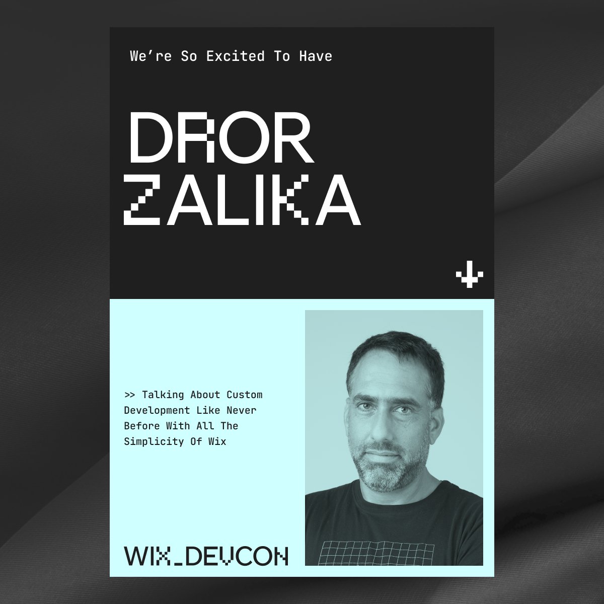 Wix's tweet image. Time to start looking at #eCommerce from a whole new perspective. Don’t miss Dror Zalika’s keynote at #WixDevCon2022 on September 7 to hear some big news for engineers and web creators building custom online business solutions.

Register here:
wixdevcon.com