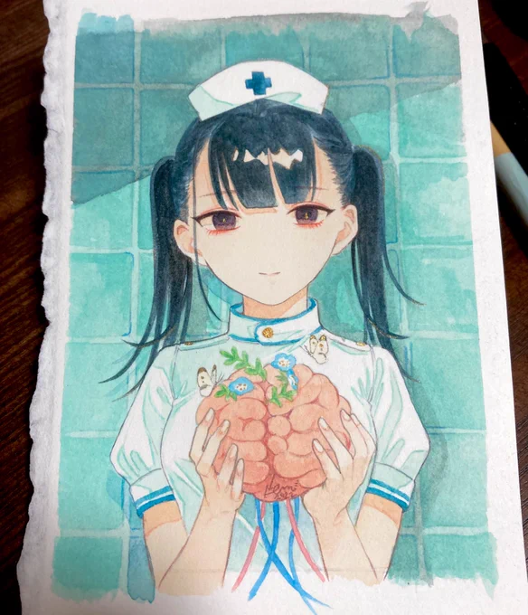 とんでもない額のboostを頂いてしまったのでしっかりめのドローイングを描きました 
