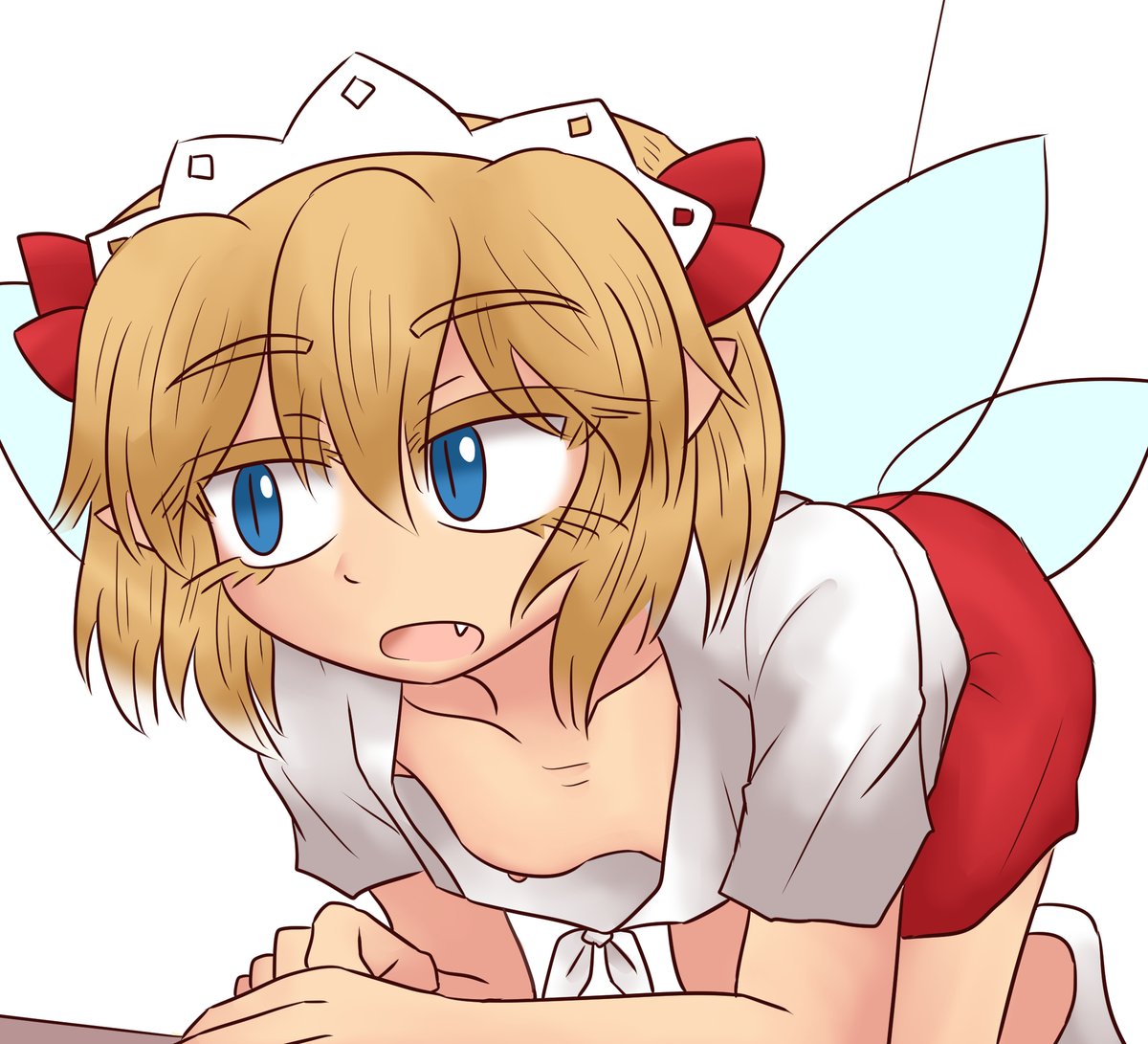サニーミルク 「「サニーちゃん、あっちに何か落ちてるよ」 」|パキラのイラスト