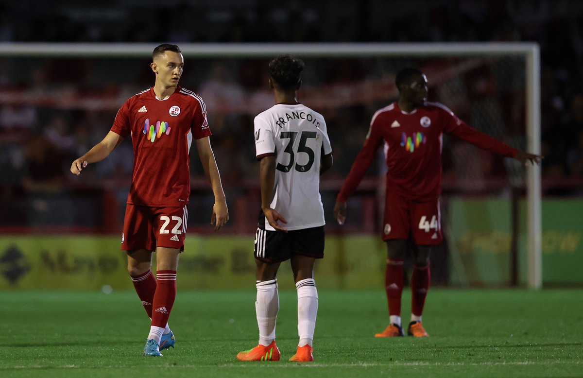 ben_wells2000's tweet photo. Great to have made my debut last night @crawleytown even better result! Fans were incredible, thanks for your support! https://t.co/62Fuhsy2Bh