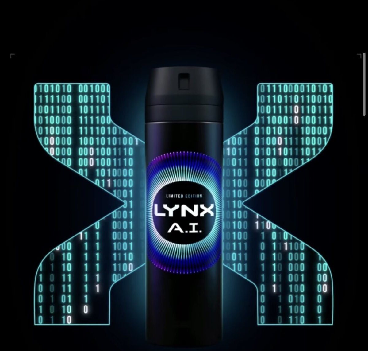 CrushFFF's tweet photo. NEW LIMITED EDITION DROPPED
@lynx AI - get the code to smelling iconic π
#lynx #lynxai https://t.co/iALWDlNqfO