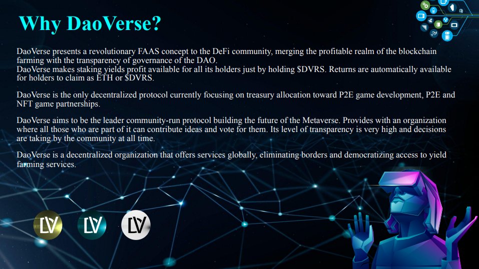 DaoDVRS's tweet photo. Why DaoVerse?

🔹https://t.co/ywii3vTbMk
🔹https://t.co/hd34bXcGpe

#DAOs #DAO #cryptocurrency #Cryptos #cryptotrading #x1000GEM https://t.co/jPN60TJzjh