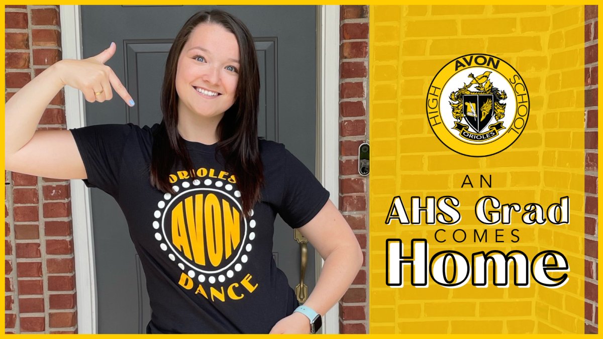 Find out why this 2016 AHS grad decided to come back home to build her career as an educator in Avon. <a href="/AHS_Orioles/">AHS Orioles</a> #ALLBelongLearnGrow bit.ly/3wlCfbS