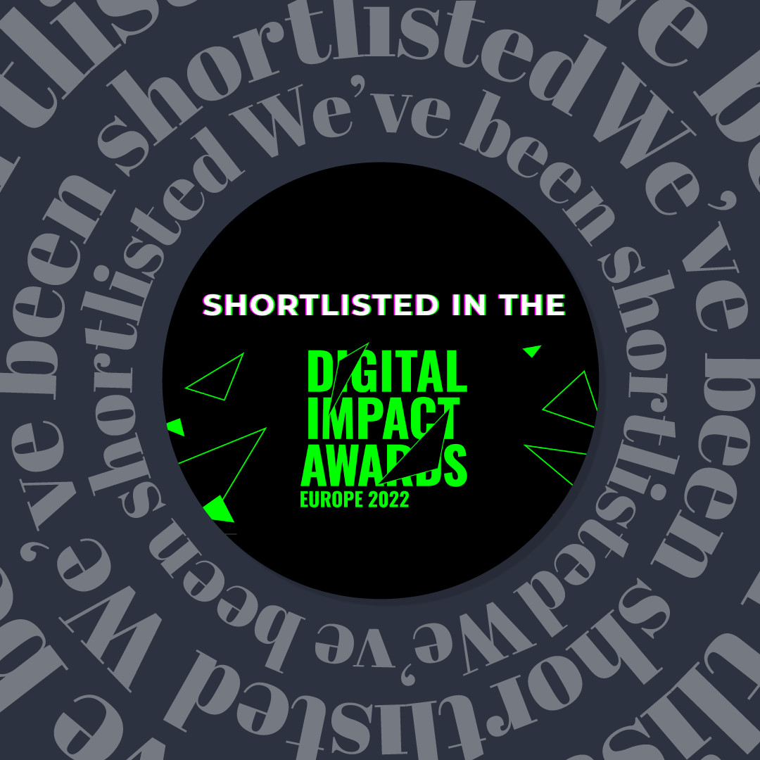 We've been nominated again! 🤩

We've been nominated for two Digital Impact Awards - 'Best Use of Digital from the Education Sector' with <a href="/sheffielduni/">The University of Sheffield</a> &amp; 'Best Use of Digital from the Transport and Logistics Sector' with <a href="/DHLParcelUK/">DHL Parcel UK</a>!

Thank you <a href="/_digital_impact/">Digital Impact Awards</a> 🎉 #DIAwards