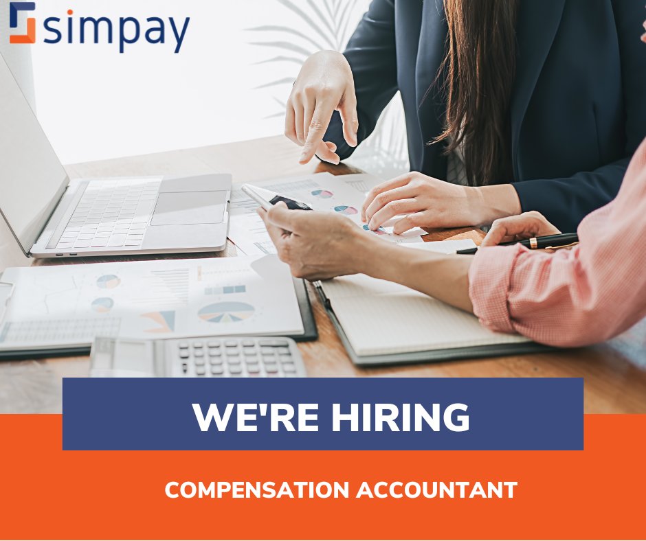 goSimpay's tweet photo. We're hiring a Compensation Accountant to support our finance team with accounting and auditing compensation for internal staff members and 1099 partners.
https://t.co/7SdH7mh5OZ
#GoSimpay #Accounting #Careers #CompensationAccountant https://t.co/ZOm2LlYQYW