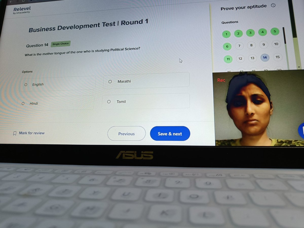 gem_garima's tweet photo. Today I had given exam of relevel for the second time and both the time I found some questions which I had to answer is something that I think Unacademy's tutors also can't answer.
Let me know @relevelhq how you expect me to answer to this question 
@unacademy @relevelhq https://t.co/zxhpHw3Qf3