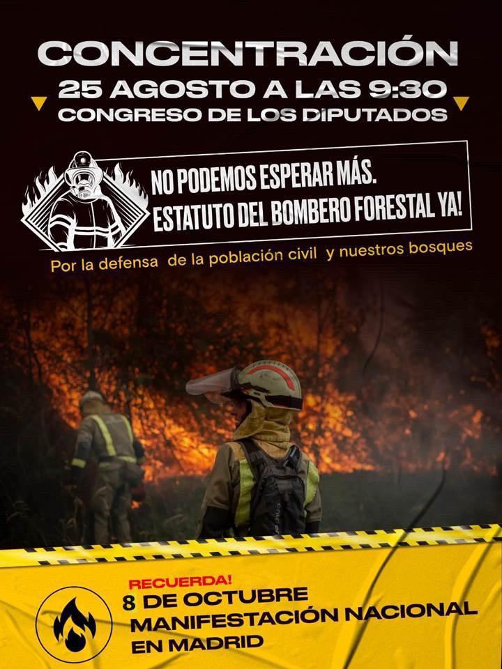 #BomberosForestalesEnLucha