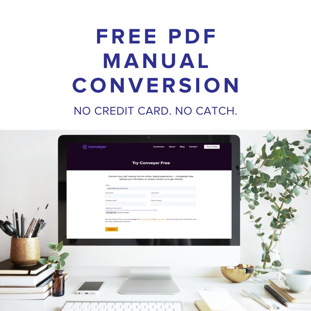 TopicLakeInsght's tweet photo. Free PDF Manual Conversion. Transform your static, inflexible product instructions into dynamic mobile experiences. No credit card, no catch. https://t.co/qQchIm81c5

#conveyer #conveyit #pdf #productmanual https://t.co/HPpkP6gqEY