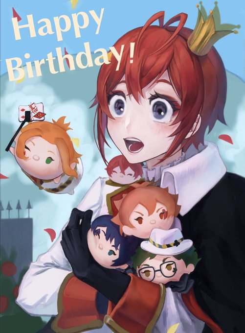 リドチ誕生日おめでとう〜!!!過去作でごめんなさい#リドル・ローズハート誕生祭2022 
