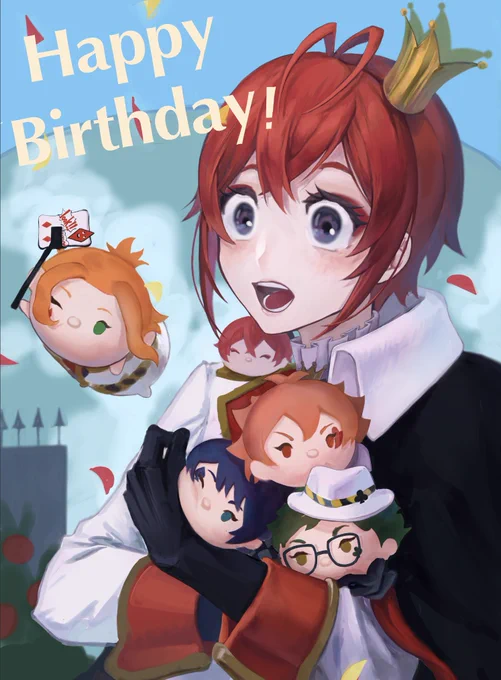 リドチ誕生日おめでとう〜!!!過去作でごめんなさい#リドル・ローズハート誕生祭2022 