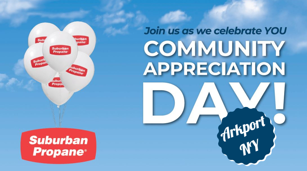 SuburbanPropane's tweet photo. Arkport NY area residents our #CommunityAppreciationDay starts NOW!
During this special event, you can:
โข Get your BBQ cylinder refilled for $4.99
โข Enter to win our giveaway
โข Enjoy hamburgers, hotdogs, and refreshments
https://t.co/ZvJctKIzWv
#events #food #fun https://t.co/US2mF13NwU