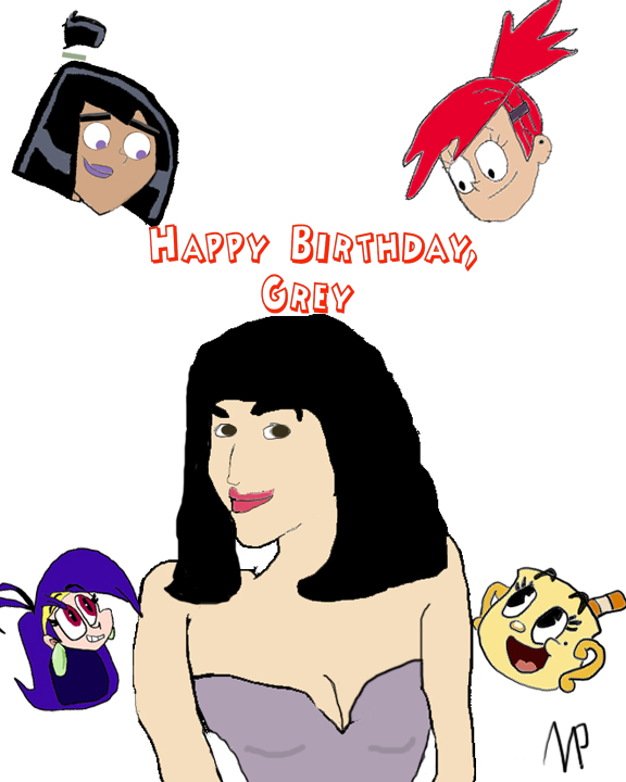 Happy birthday to the one and only Grey DeLisle. 