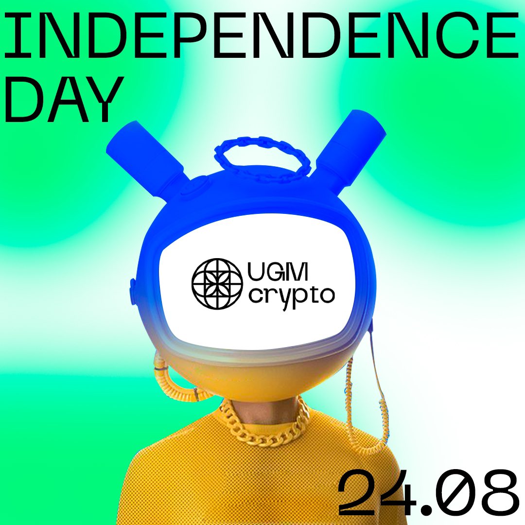 ugmcrypto's tweet photo. С Днём Независимости, Украина! 🇺🇦 #ДеньНезалежності #ДеньНезависимости #Ukraine https://t.co/kSFfGXxQvi