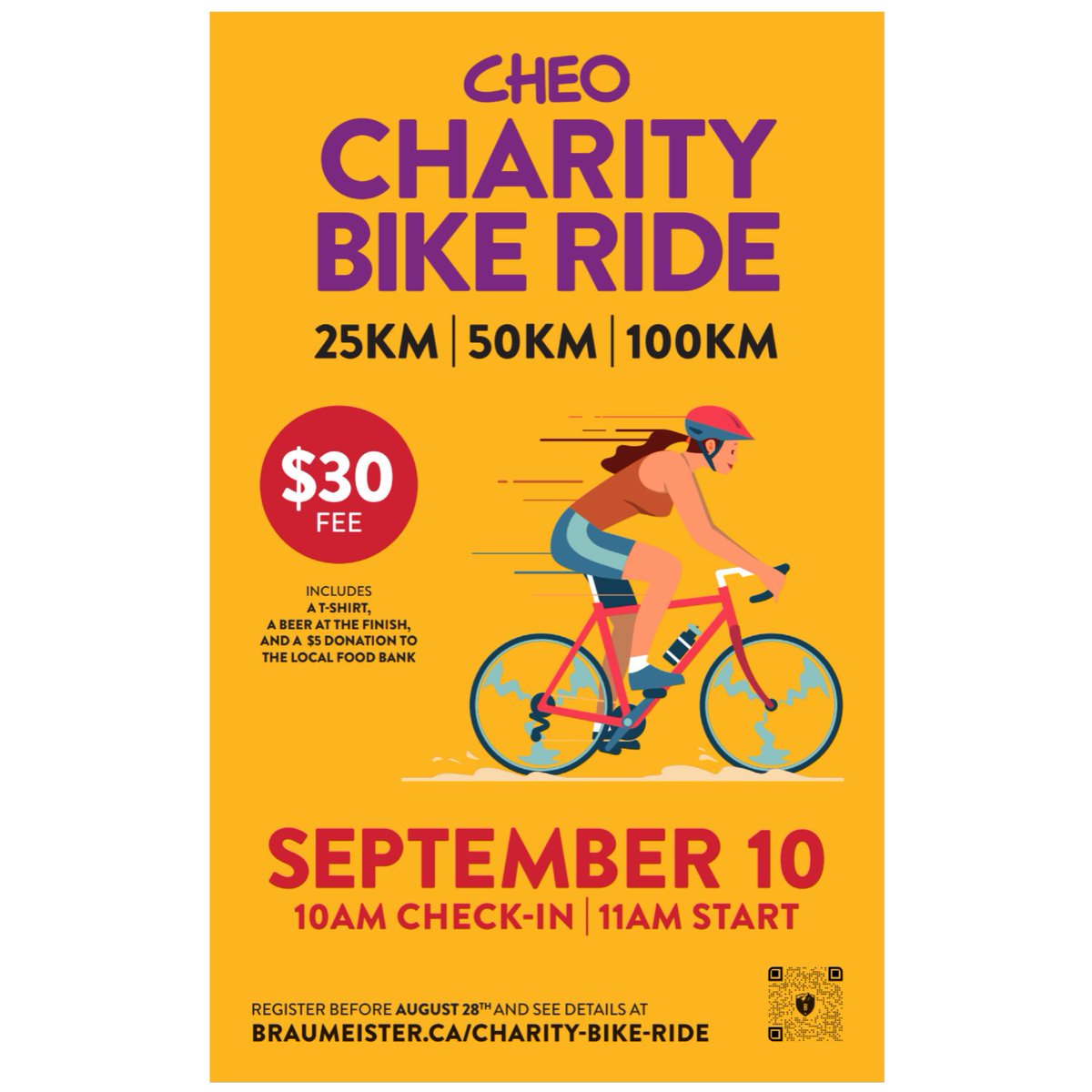 BraumeisterBeer's tweet photo. Braumeister Brewing Company and Braumeister Bierhalle would like to invite you to join us for our first official charity bike ride!

This year, our charity of choice is CHEO. https://t.co/Zez2R1zadW https://t.co/zTjKIJzJXg