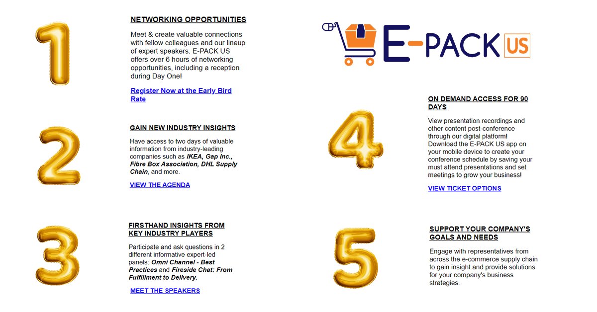 Packaging for E-Commerce tweet media