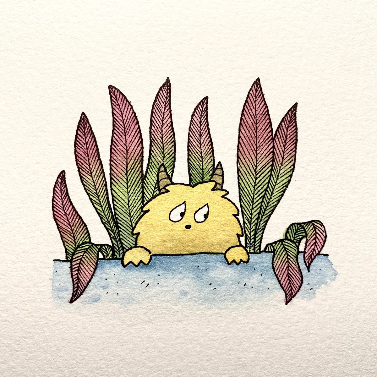 「」|ヒダカナオトのイラスト