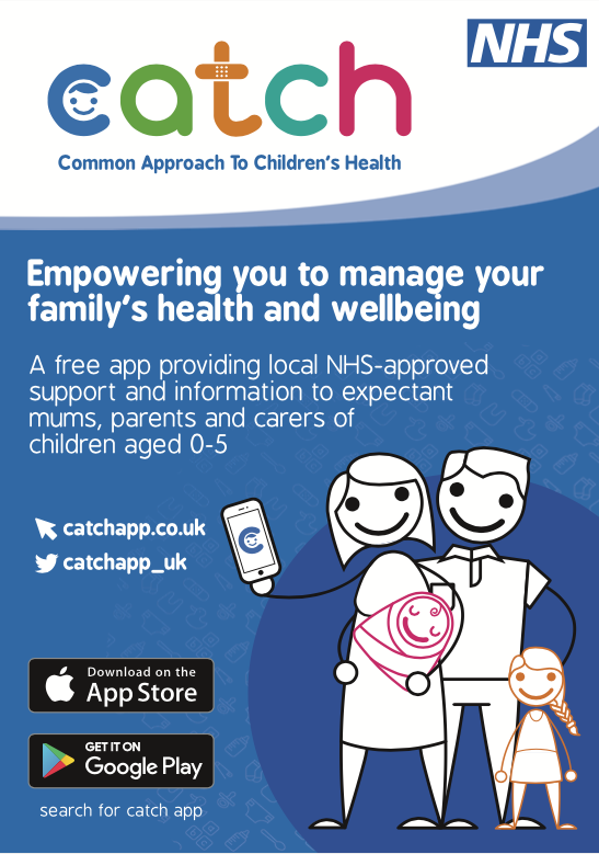 CATCHapp_UK's tweet photo. CATCH provides key info &amp; notifications about children's health and development, covering anything from coughs and colds, rashes, feeding, play ideas and much more.
CATCH is free to download for expectant families or parents of 0-5!
Learn more here: https://t.co/KuR7Jpim5R https://t.co/loFcBBrqSg
