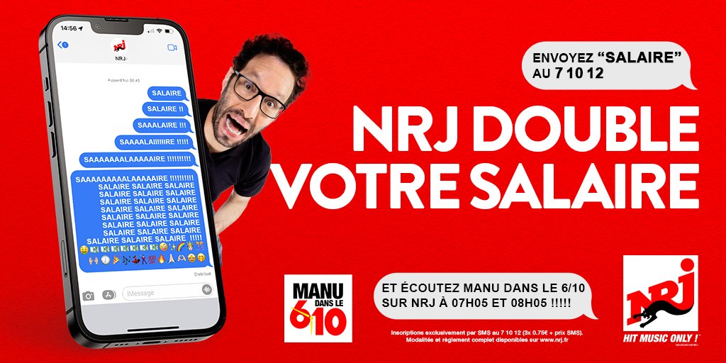 Double hit nrj quand appeler