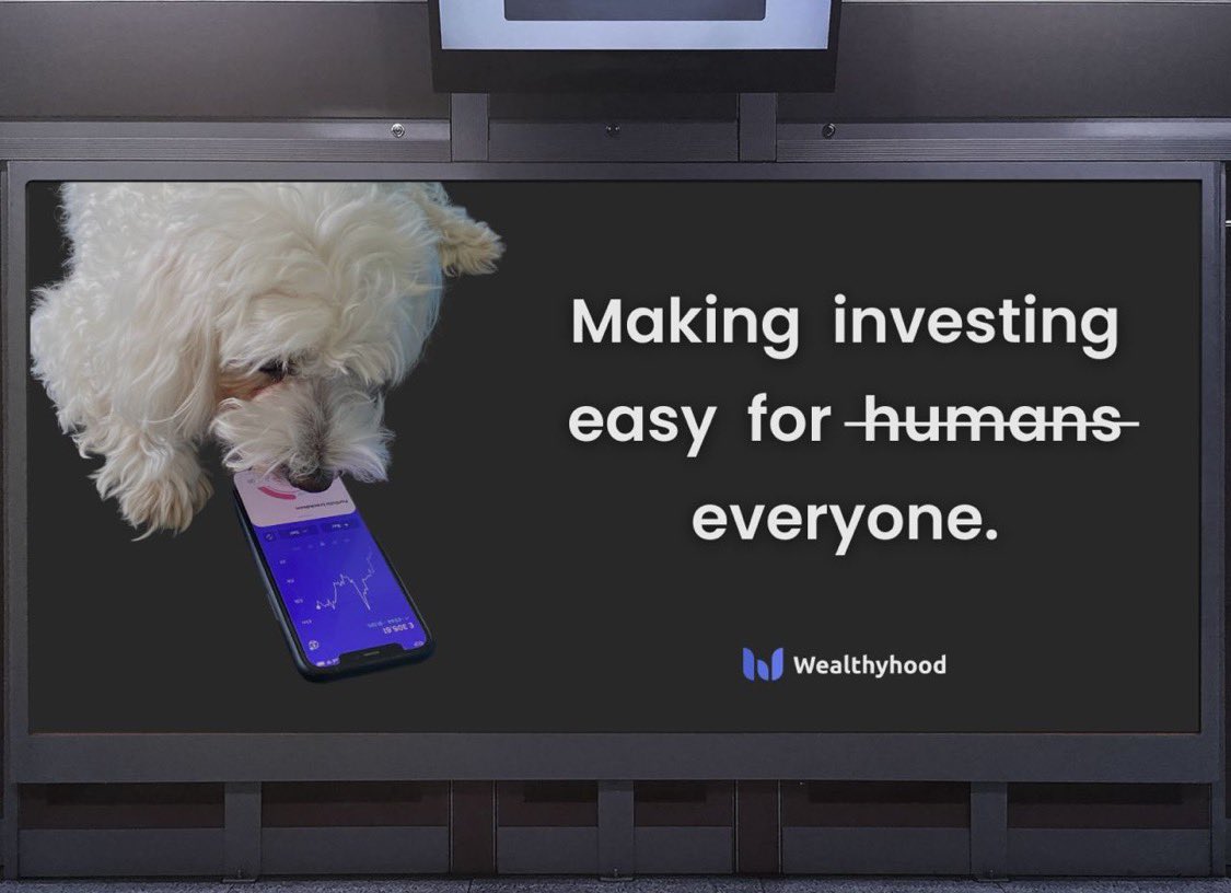 We make investing easy for everyone we care about, our friends, family and each one of you out there looking to get started!

#investing #money #fintech #startup