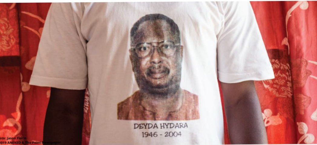 RSF_inter's tweet photo. Gambia 🇬🇲: Today, veteran journalist Pap Saine was invited as a witness in #Celle, Germany, in the trial of #Bai Lowe, a Gambian accused of being part of a death squad that killed journalist and RSF correspondent #Deyda Hydara in 2004 under dictator Yahya Jammeh. https://t.co/9eznZDpD3w